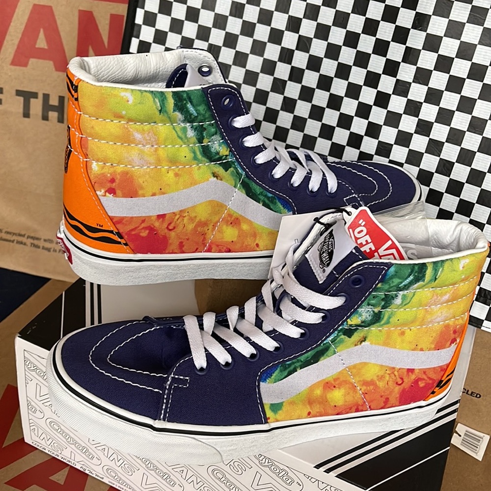 Vans Multicolor High-Top Sneakers - Picture 11 of 16